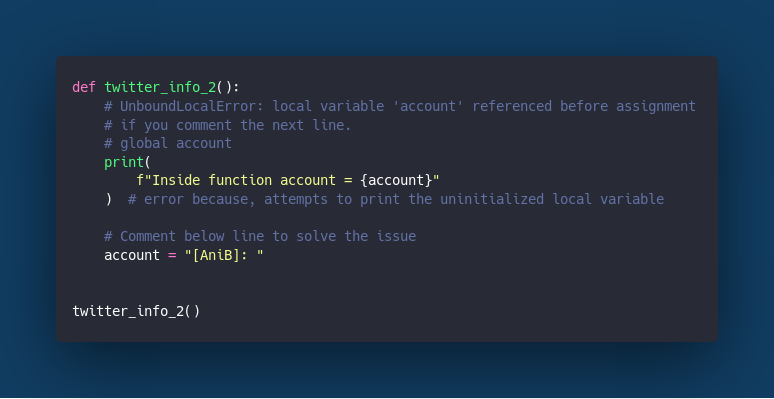 Function Scope Not Working case.