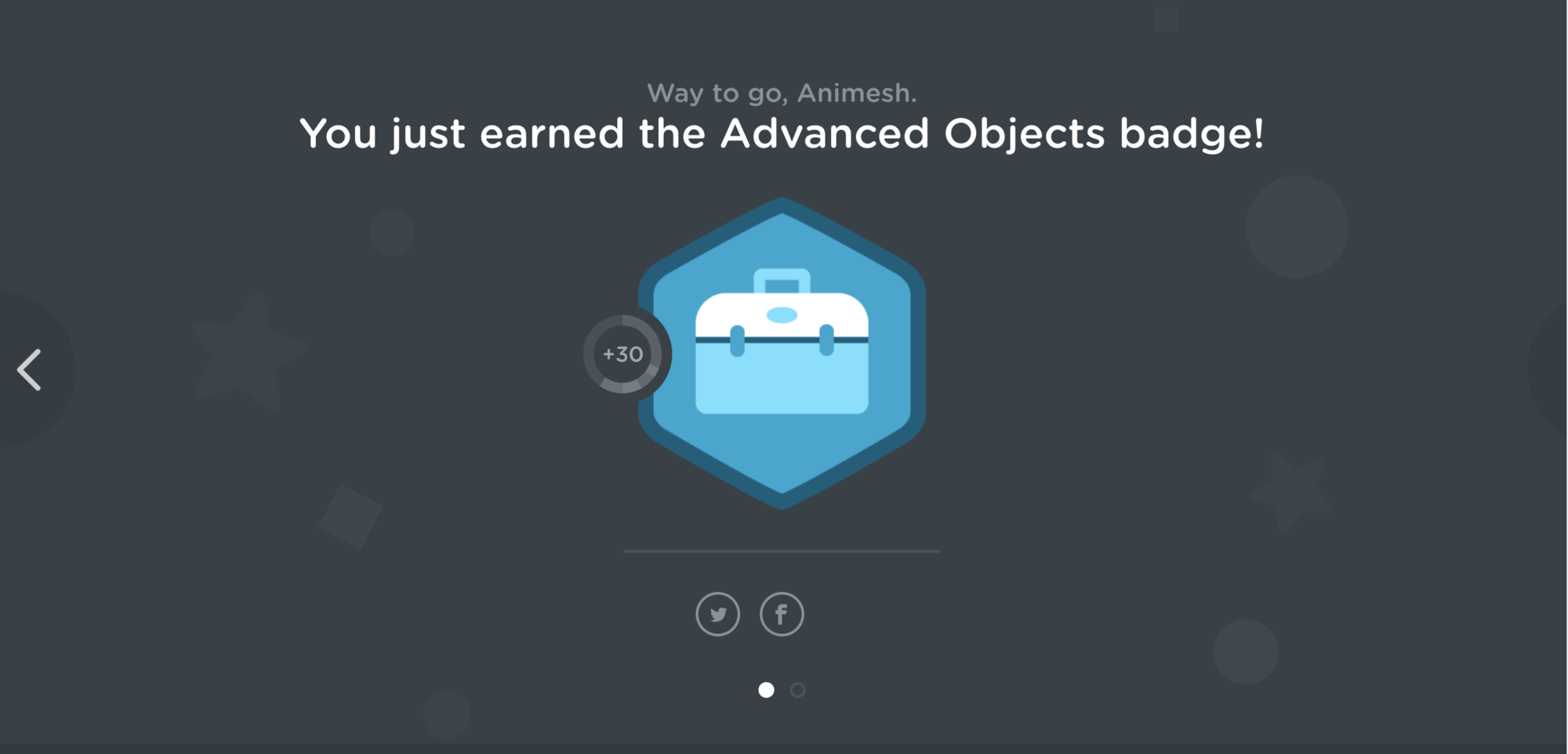 Advance Object TreeHouse Badge.