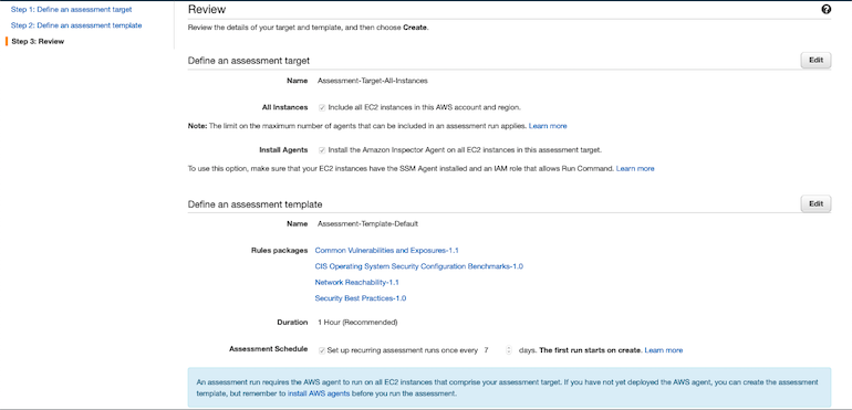 AWS Made Easy | AWS Inspector assessment review.