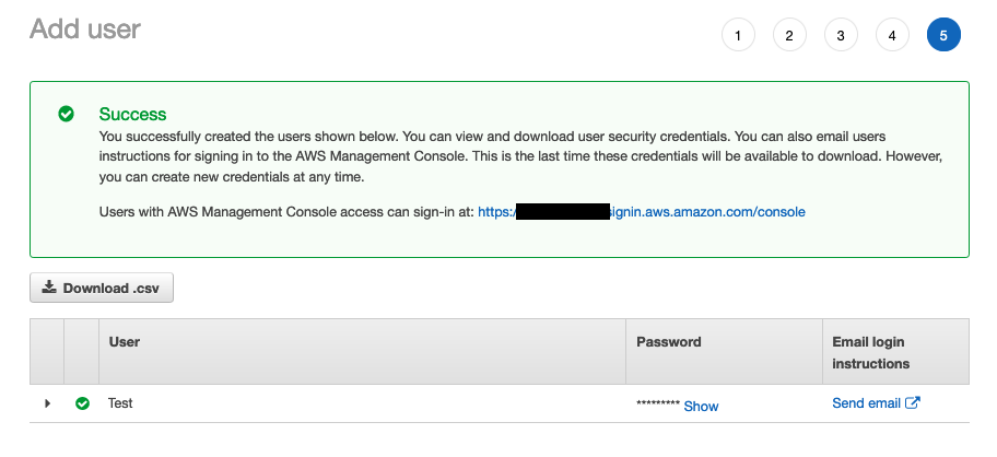 AWS Made Easy | IAM Users creation steps, success 