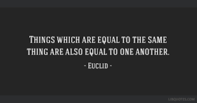 Eculid's Quote