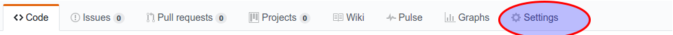 GitHub Settings